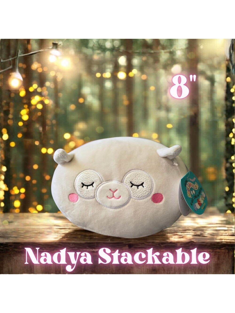 NWT Squishmallows Nadya the Llama 8" Stackable